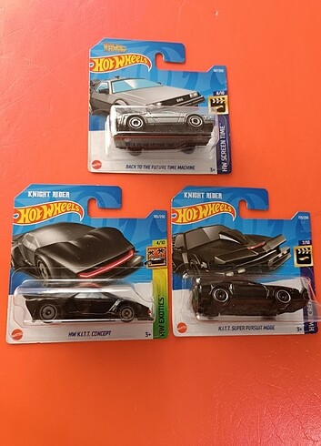 Hot Wheels kitt kara şimşek back to the future