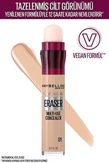 Maybelline 01 kapatıcı
