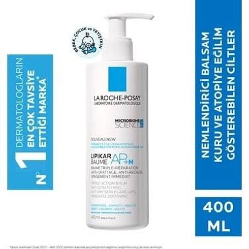 LA ROCHE LIPIKAR BAUME AP 400 ML