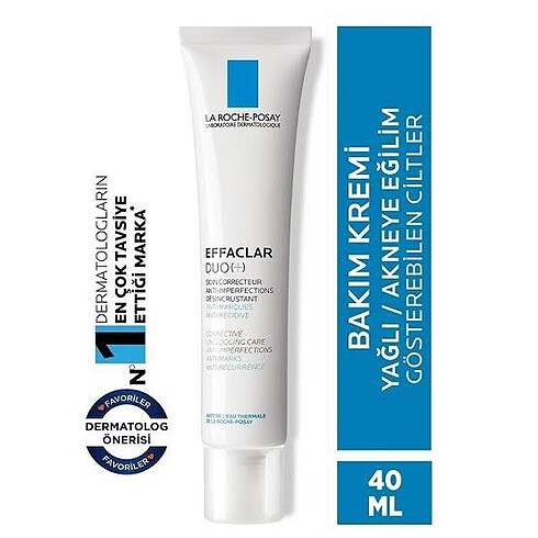 La Roche Posay Effaclar Duo + Bakım Kremi 40 ml