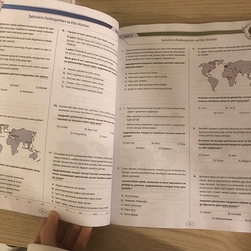  ayt coğrafya soru bankası coğrafyanın kodları paraf yayınları