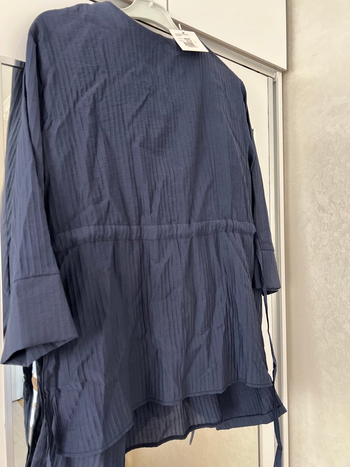 Kadın Denim Regular Fit Midi Takım - Görsel 5