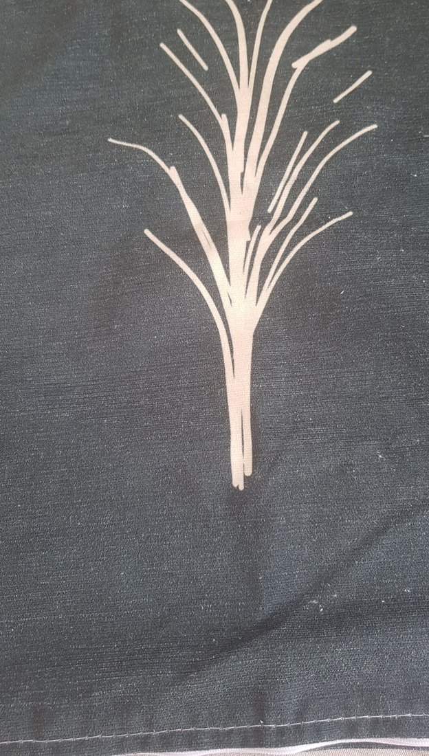 Yeşil Nakışlı Bohem kirlent Kılıfı - Görsel 2