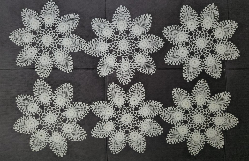 Bohem Tarzı El Yapımı mukemmel Dantel Örtü - Görsel 3