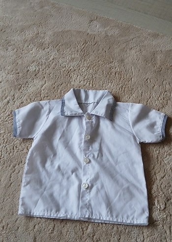 LC Waikiki Bebekler İcin Beyaz Klasik Gomlek