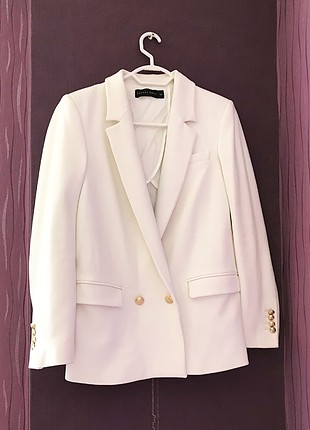 s Beden beyaz Renk Zara blazer ceket