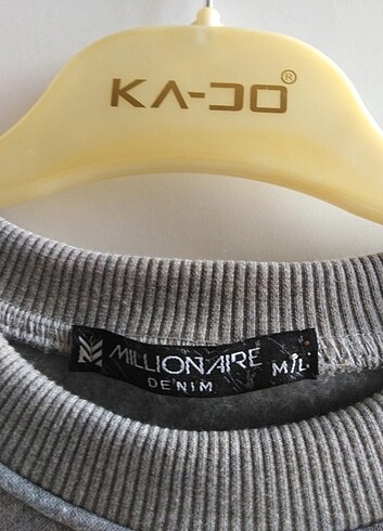 m Beden gri Renk Trendyolmilla, kadin sweatshirt