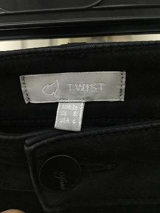 Twist likralı jean pantolon