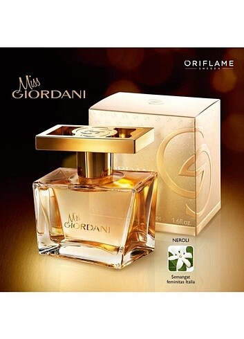 Oriflame misgiordani parfüm 