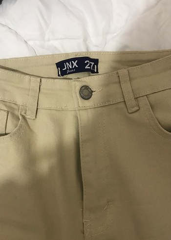 xs Beden ten rengi Renk Bej Normal Boy Kadın Pantolon