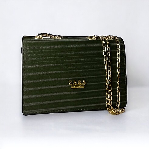 ZARA HAKİ RENK ÇANTA