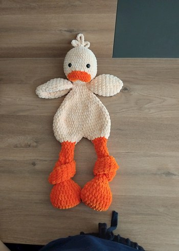 Peluş Ördek uyku arkadaşı amigurumi