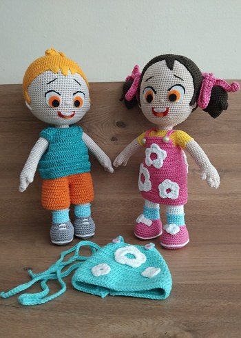 Beden amigurumi niloya ve mete