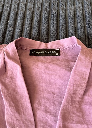 MorV Yaka Keten Gömlek - Görsel 2