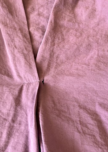 MorV Yaka Keten Gömlek - Görsel 3