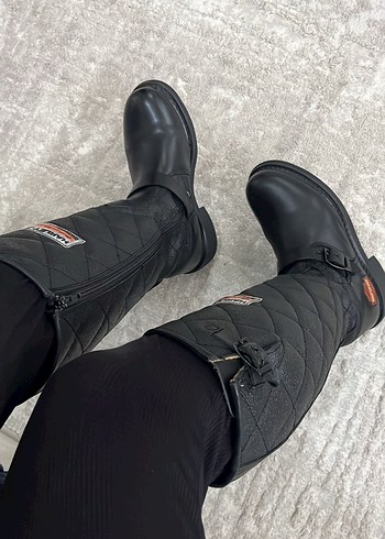 Harley davidson uzun çizme - Görsel 2