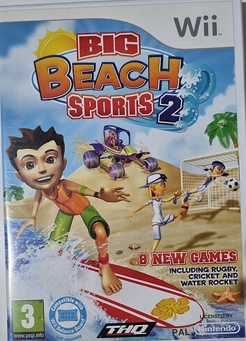 Wii Big Beach Sports 2 Oyun
