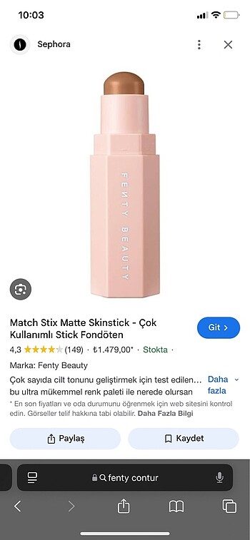 Kontür Stick