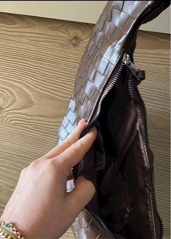 Kahverengi Deri Kadın Çanta