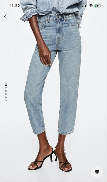 Mango mom jean