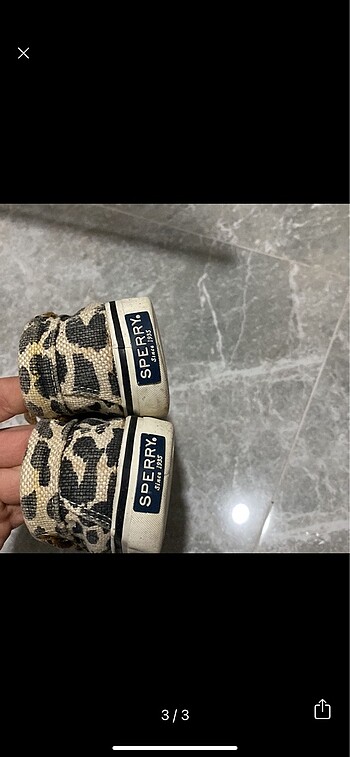 Sperry Top Sider Sperry leopar desen