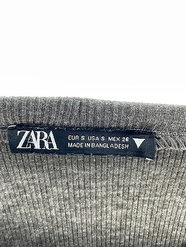 s Beden gri Renk Zara Günlük Elbise %70 İndirimli.