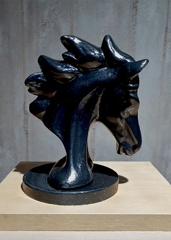 2li Siyah Beyaz At Figürü - Görsel 4