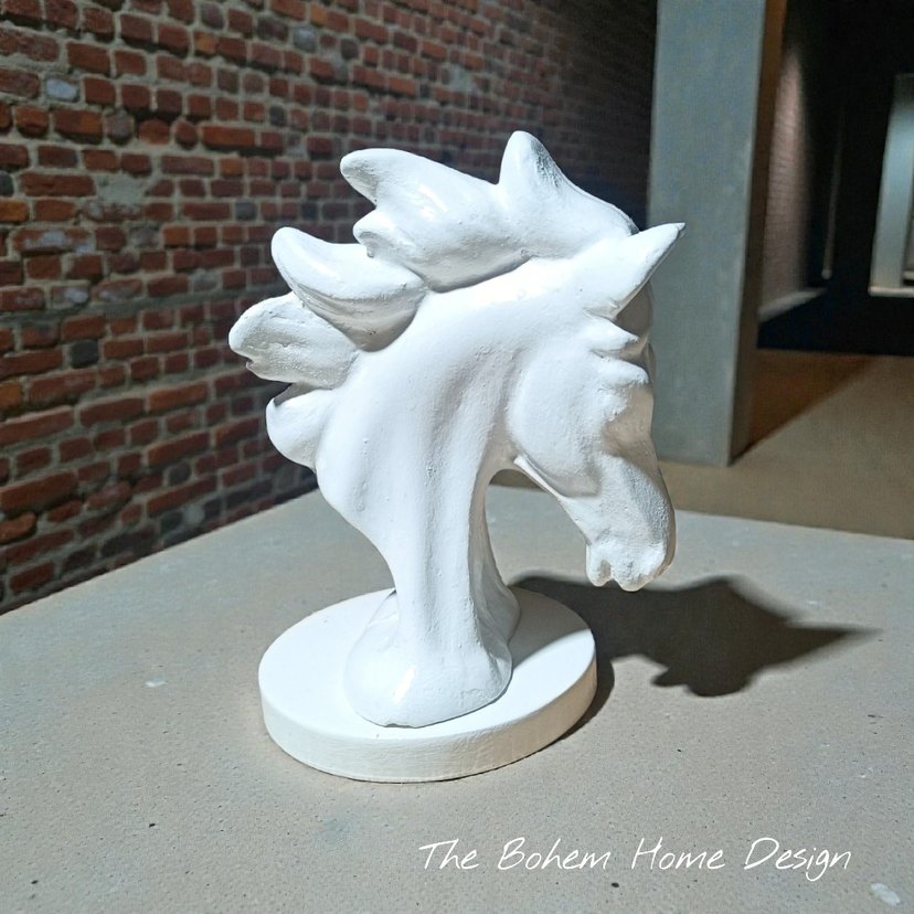 2li Siyah Beyaz At Figürü - Görsel 5