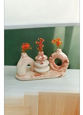 Bohem vazo mum set