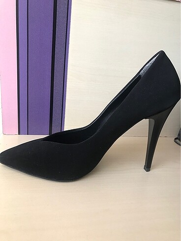 Diğer Siyah Stiletto Topuklu Ayakkabı