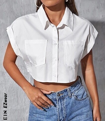 Kolsuz oversize gömlek
