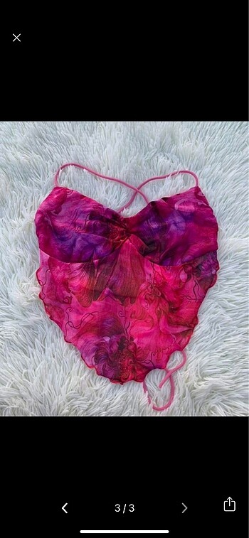 s Beden Shein pembe crop