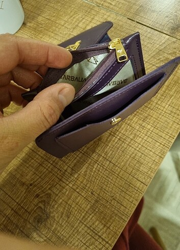 Garbalia mor kadın cüzdanı - Görsel 6