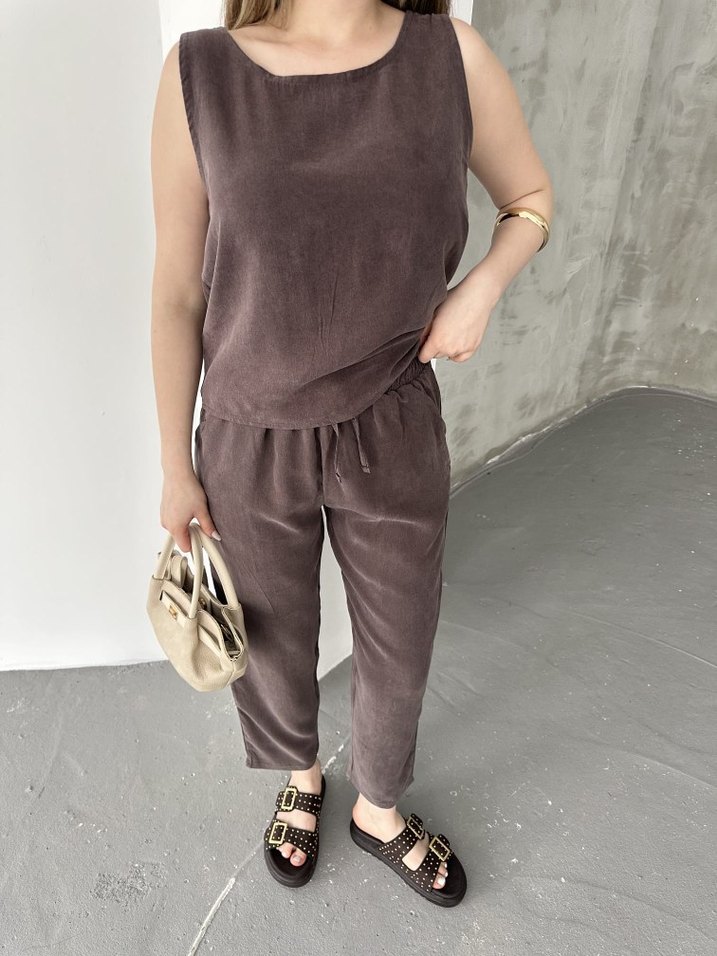 Lacivert Keten  Kolsuz, Midi Boy - Görsel 4