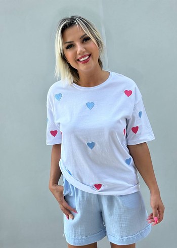 müslin kumaş Şort - Görsel 5