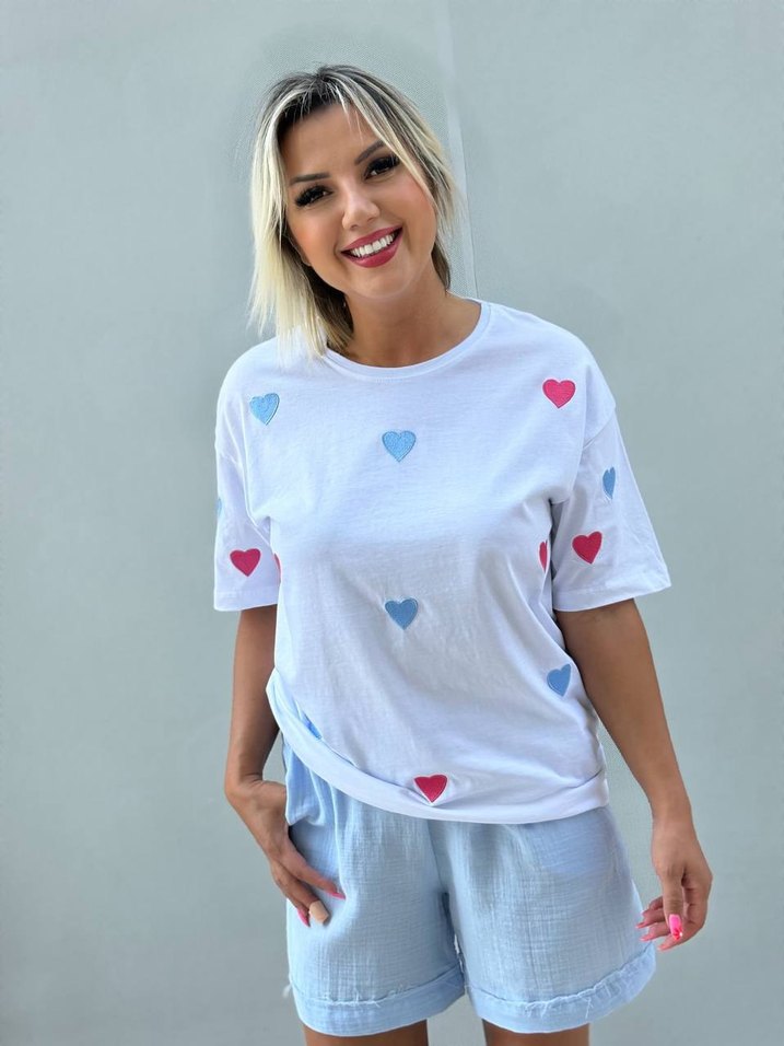 müslin kumaş Şort - Görsel 5