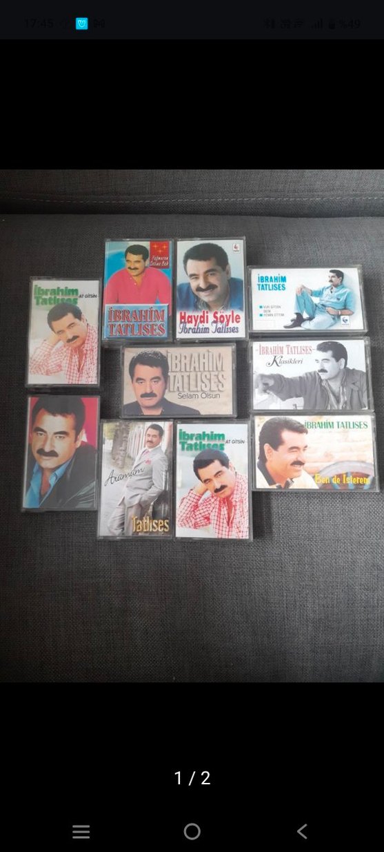 Çeşitli Müzik Kasetleri Koleksiyonu tane Fiat i - Görsel 2