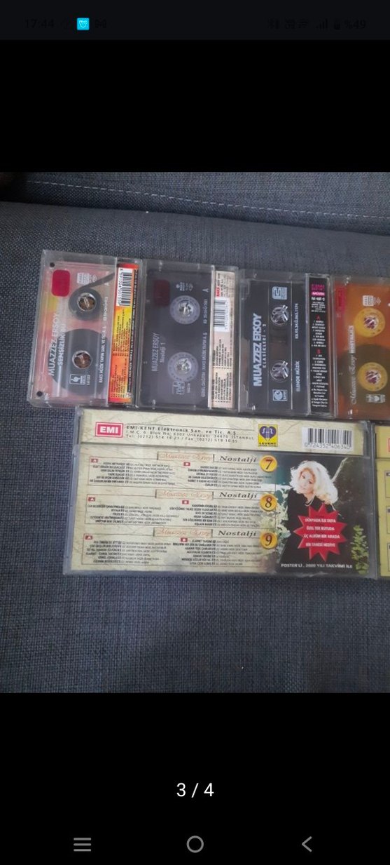 Çeşitli Müzik Kasetleri Koleksiyonu tane Fiat i - Görsel 4