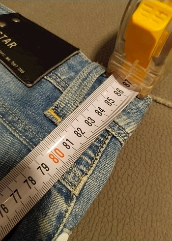 Gri Baskılı Kadın Denim Midi Jean - Görsel 3