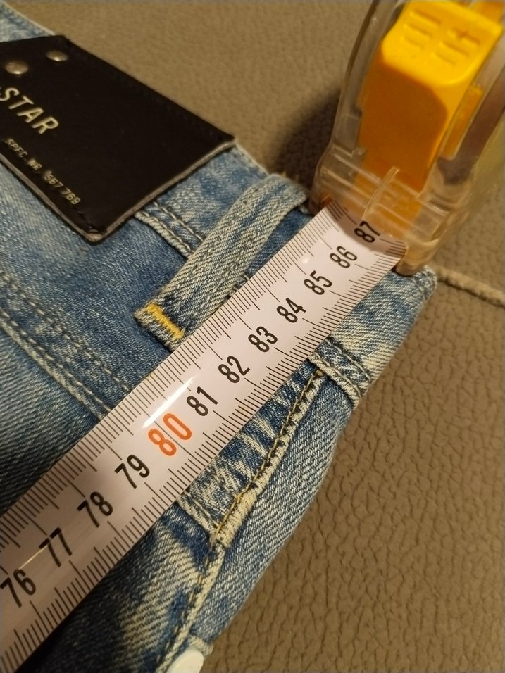 Gri Baskılı Kadın Denim Midi Jean - Görsel 3