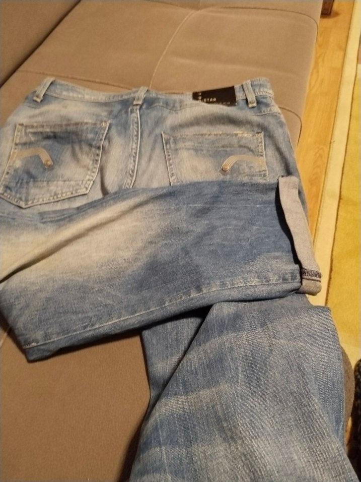 Gri Baskılı Kadın Denim Midi Jean - Görsel 5