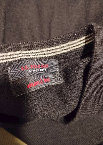 Gri Erkek Cep Mendili XXL Baskılı - Görsel 2