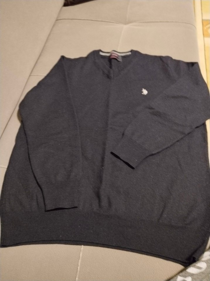 Gri Erkek Cep Mendili XXL Baskılı - Görsel 4