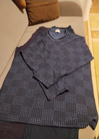 lacivert pijama takim - Görsel 5