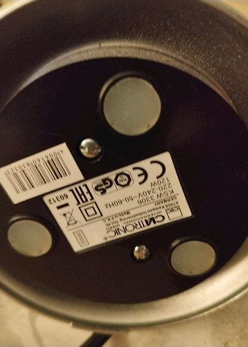 Bej ve gri renkli küçük blender - Görsel 4