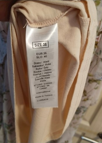 Pembe Bohem V Yaka Uzun Elbise - Görsel 6