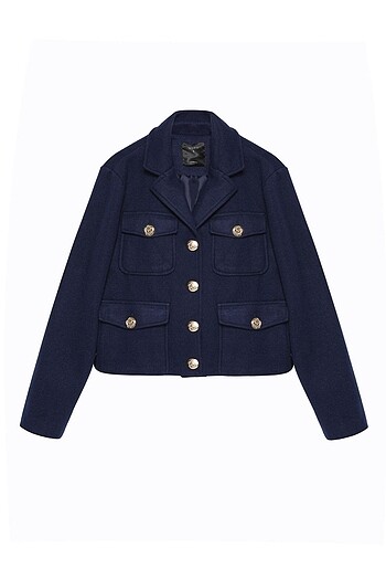 Quzu kaşe kaban blazer