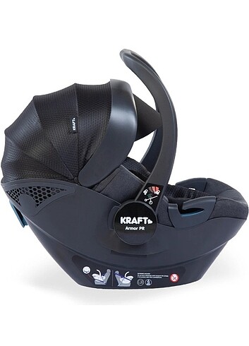 Kraft armor oto koltuğu puset (siyah)