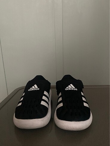 24 Beden siyah Renk Adidas bebek sandalet