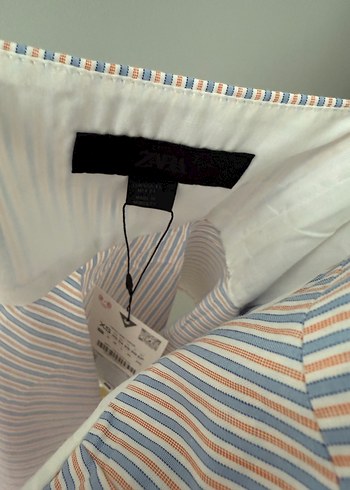 Zara Çizgili, Pilili, Mini Askılı Bustiyer
